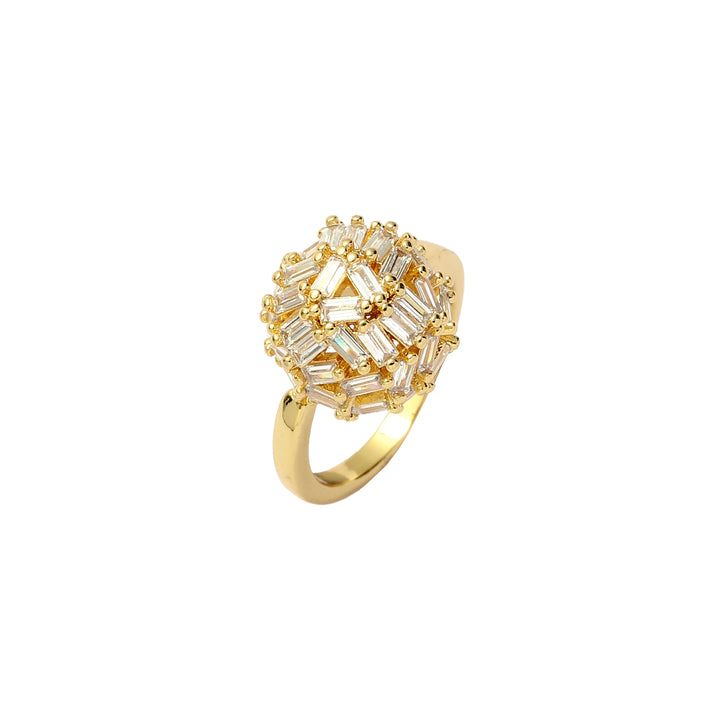 Glittering Grace Ring-Gold