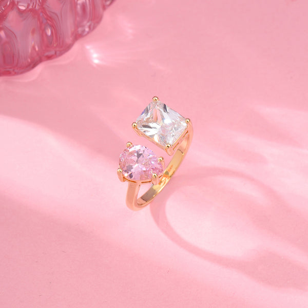 Mesmerize Toi-et-Moi Golden Ring