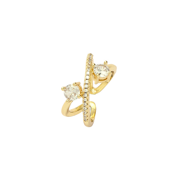 Celestial Diamond Gold Ring