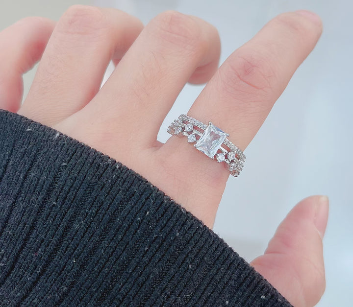 Cocktail Necklace and Ring Jewellery Set