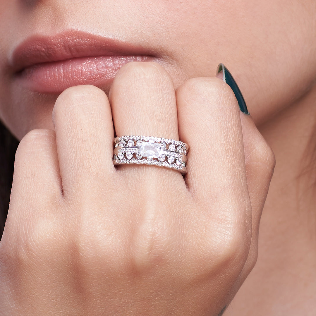 Princess Diamond Legacy Ring - Salty Accessories