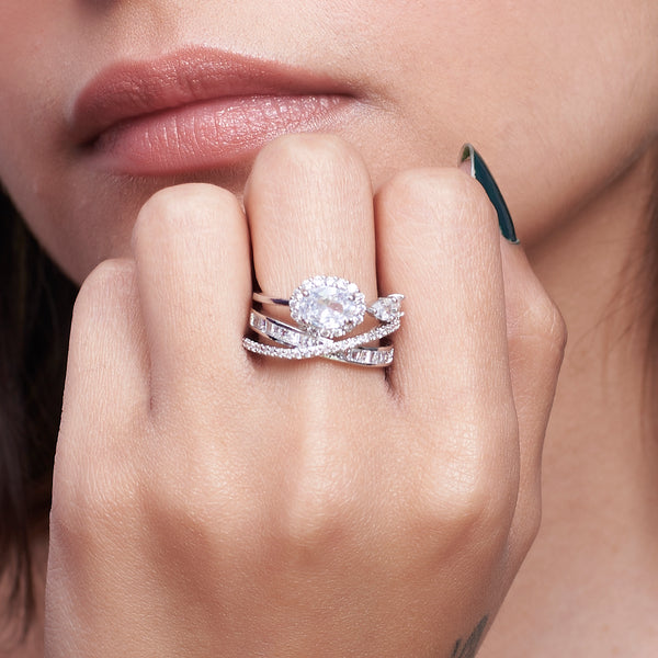 Royal Diamond Crown Ring
