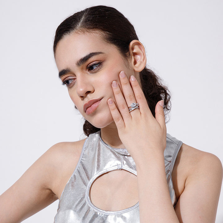 Royal Diamond Crown Ring