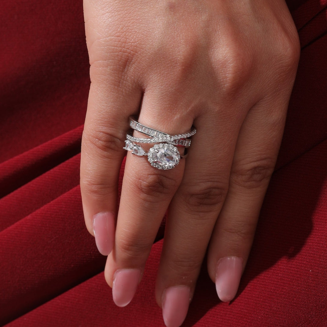 Royal Diamond Crown Ring