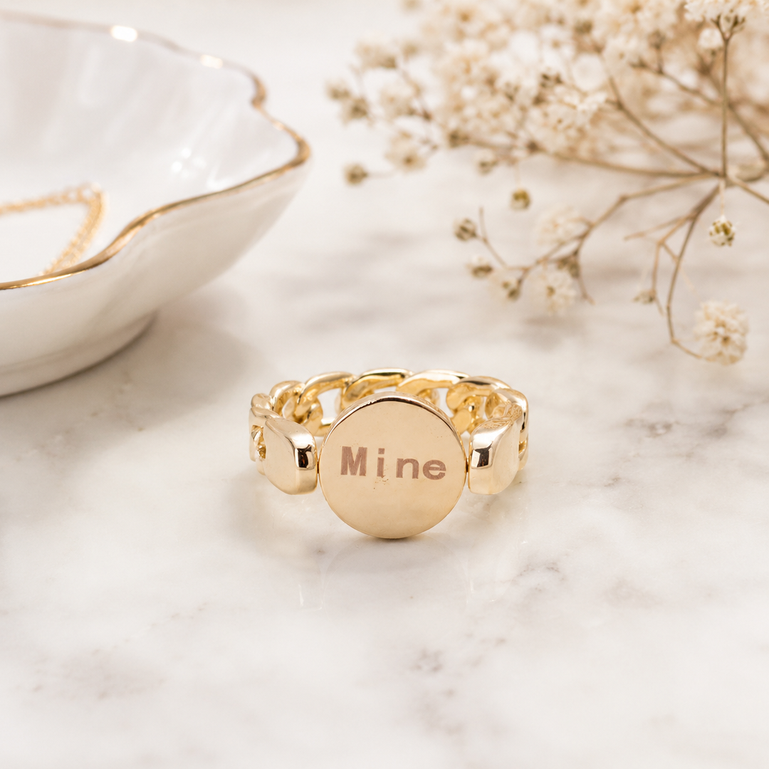 Mine Forever Secret Flip Ring