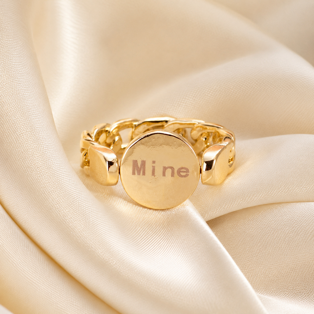 Mine Forever Secret Flip Ring