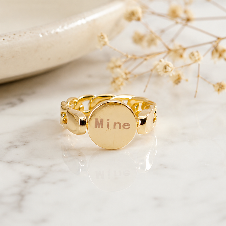 Mine Forever Secret Flip Ring