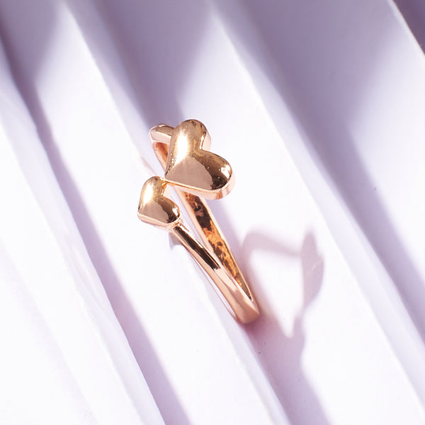Heart Talks RoseGold Ring