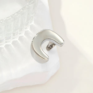 Moonbend Silver ring