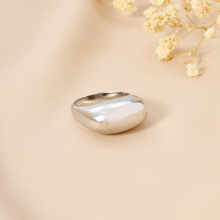 Silver Plated Stackable Ring