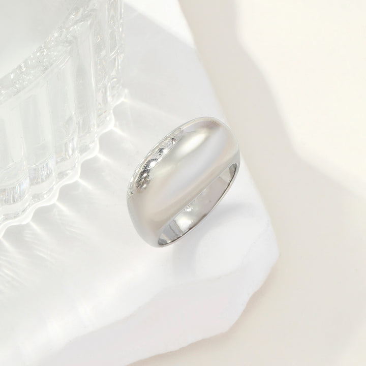 Silver Plated Stackable Ring