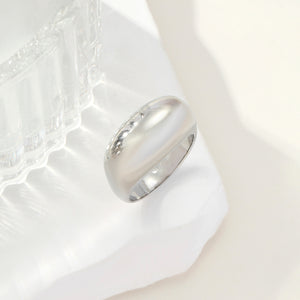 Silver Plated Stackable Ring