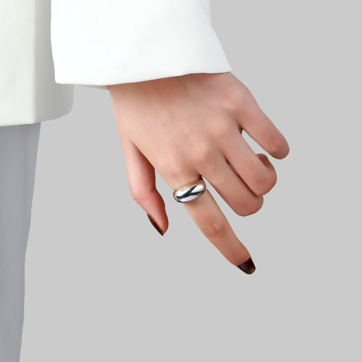 Silver Plated Stackable Ring