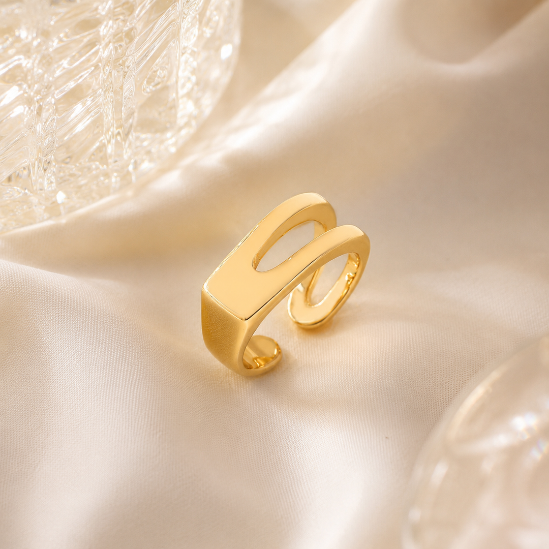 Golden Signet Ring