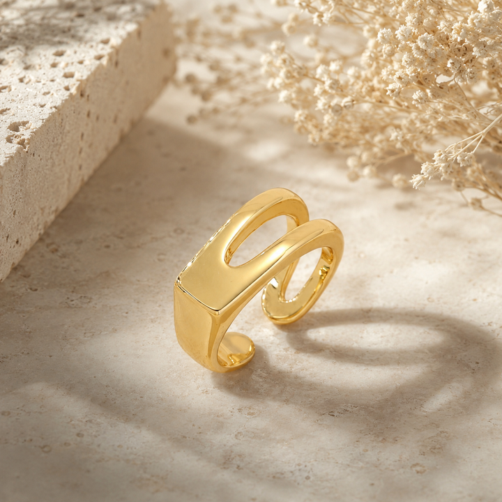 Golden Signet Ring