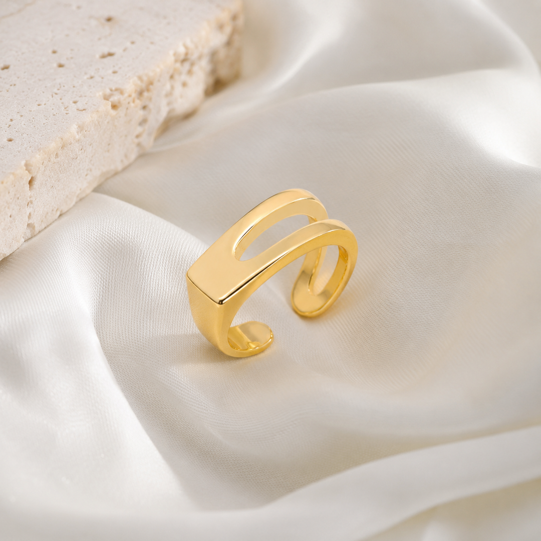 Golden Signet Ring