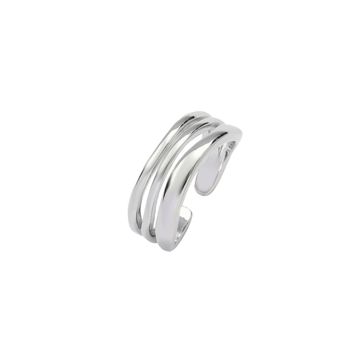 Multi-spiral Silver Ring