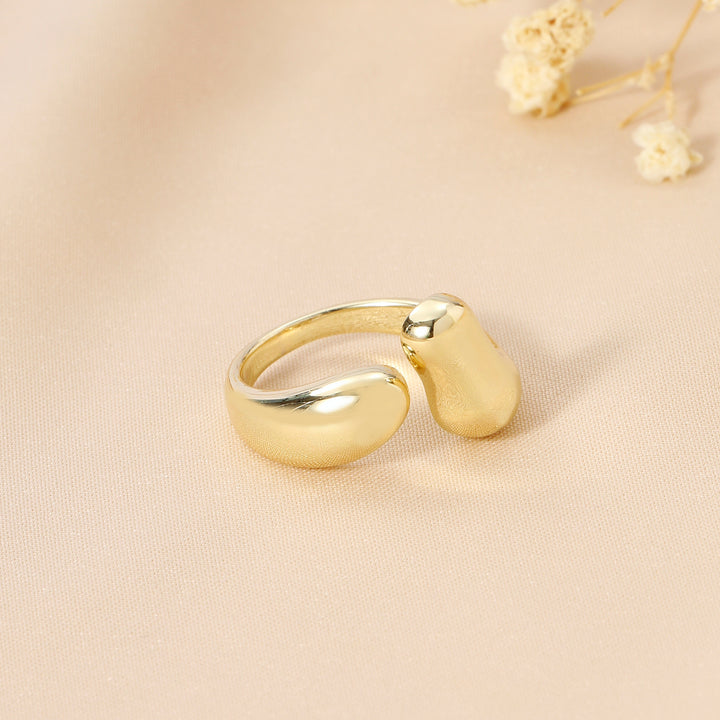 Chunky Molten Metal Gold Ring