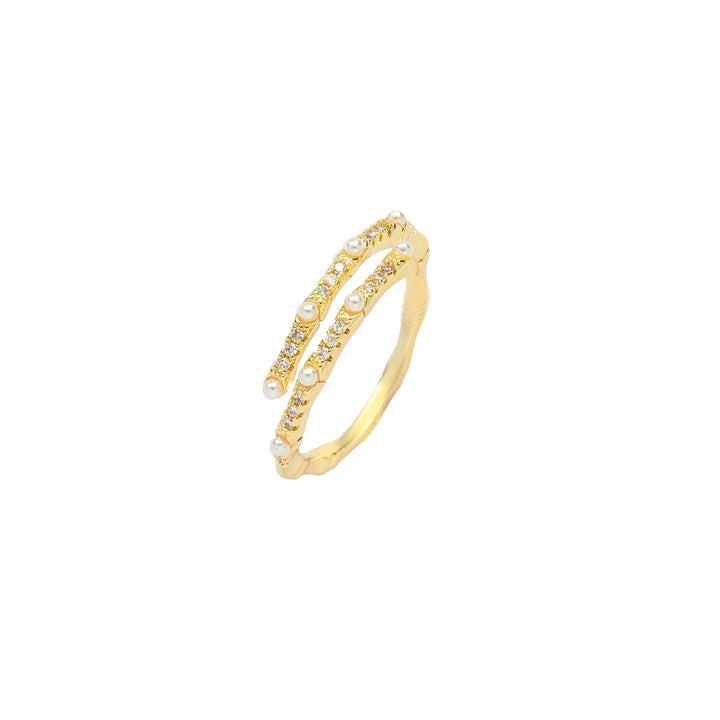 Golden Shiny Sparkle RIng