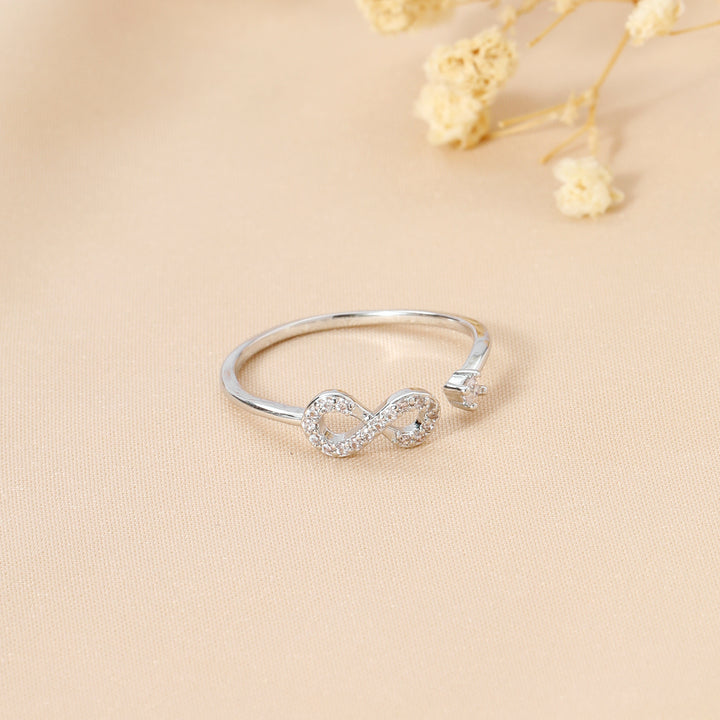 Beyond Infinity Silver Ring