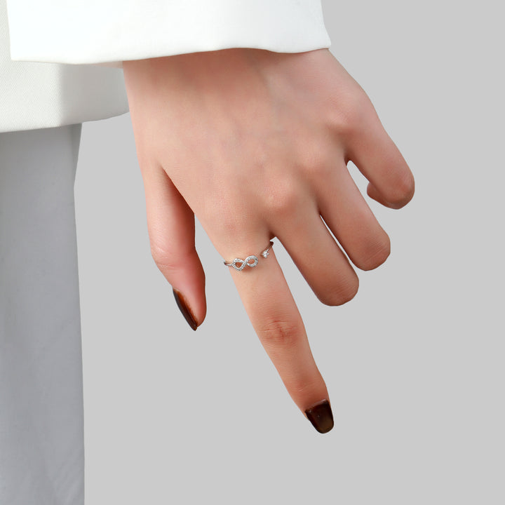 Beyond Infinity Silver Ring