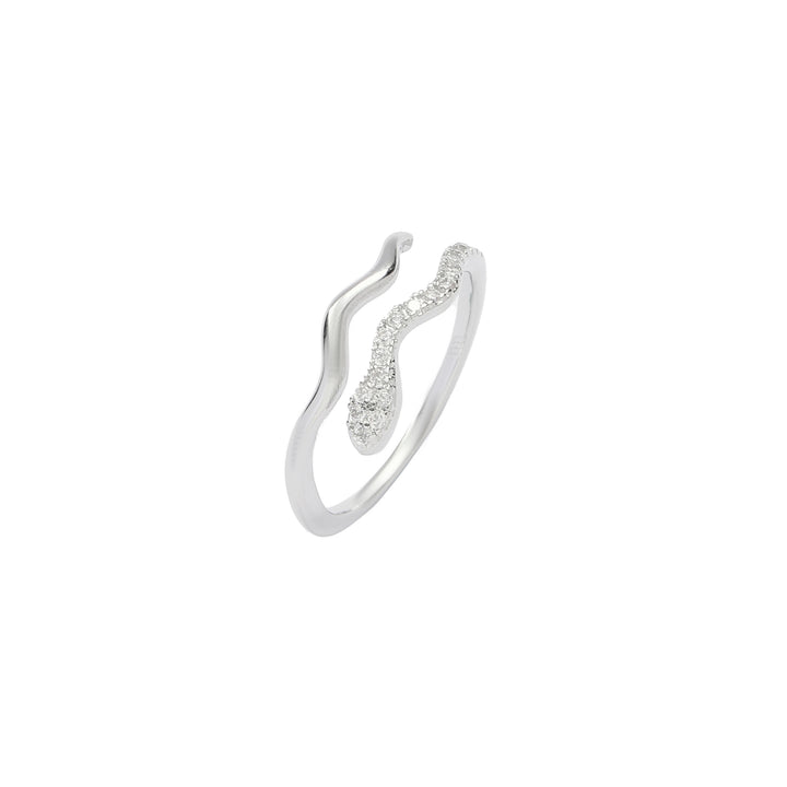 CobraLux silver stone Ring
