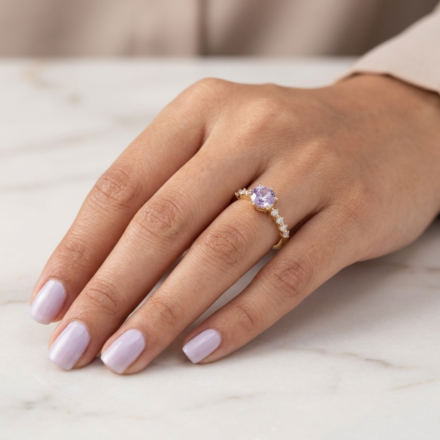 Luna Promise Spark Ring