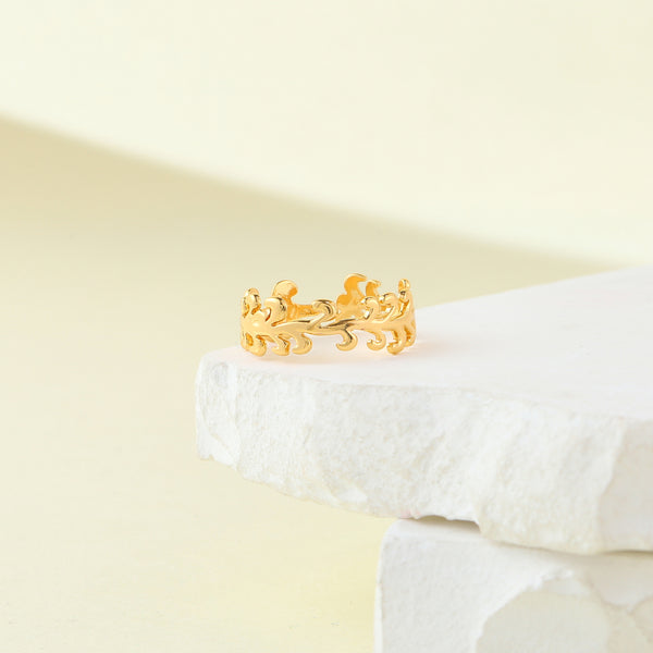 Royal Vine Open Ring