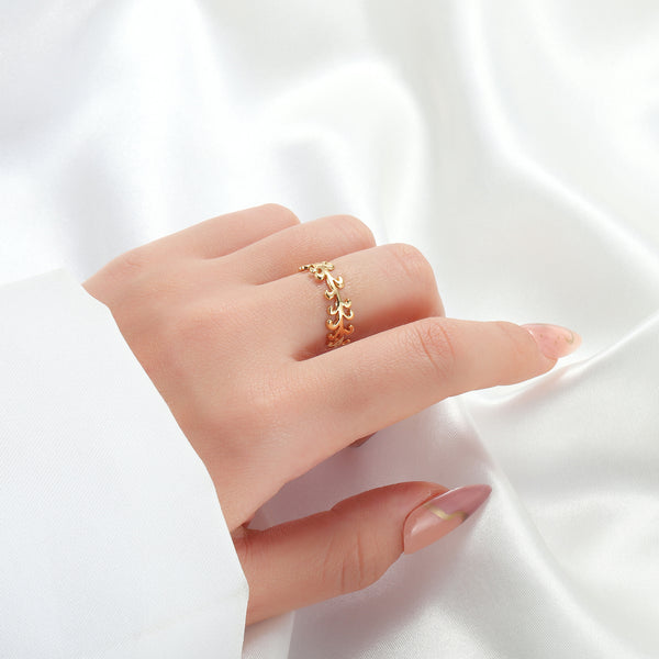 Royal Vine Open Ring
