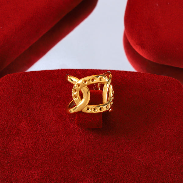 Infinity Twist Statement Ring