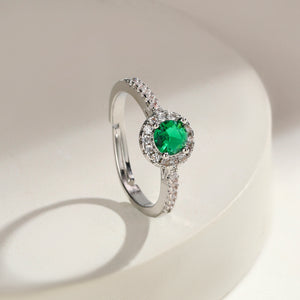 Serenova Halo Ring - Green
