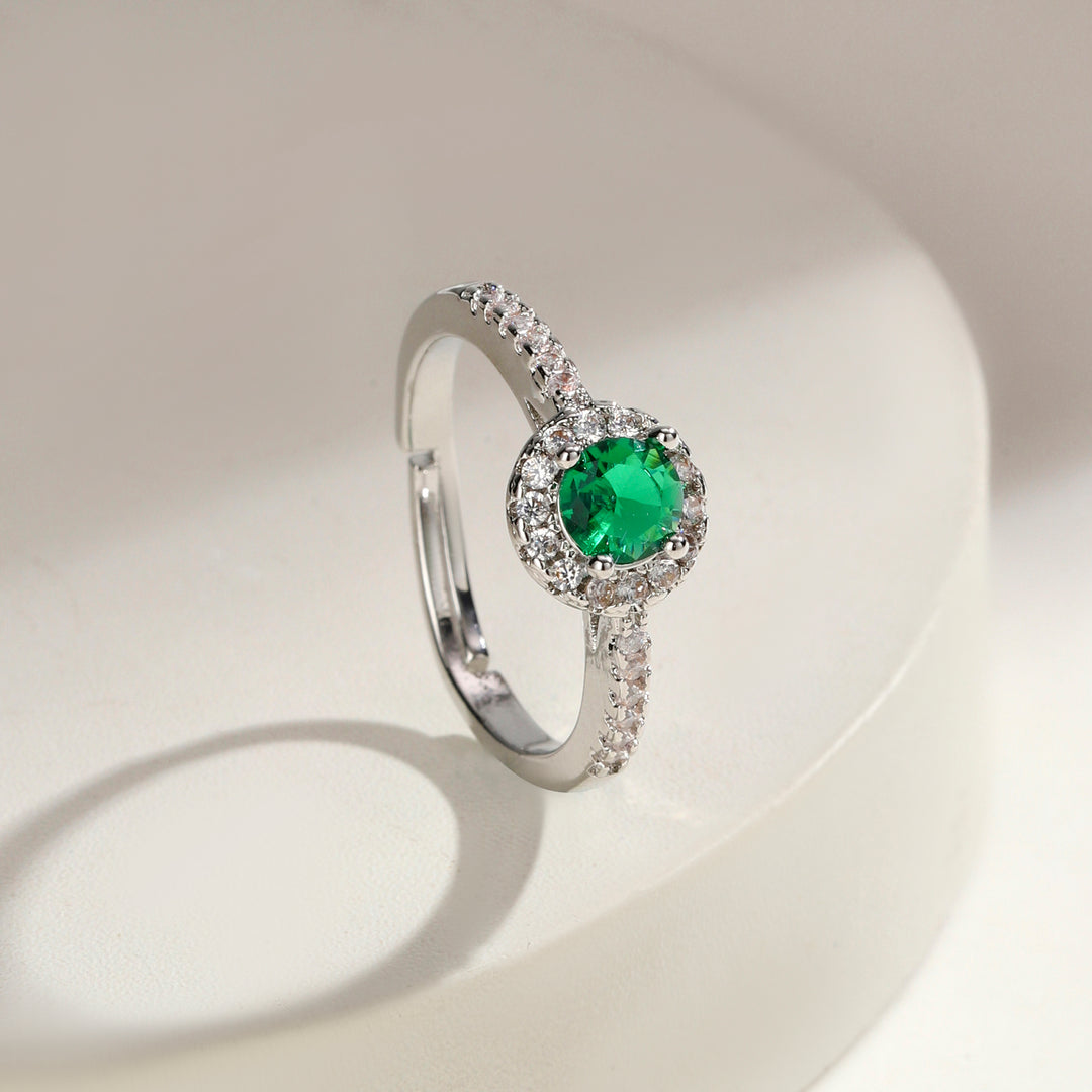 Serenova Halo Ring - Green