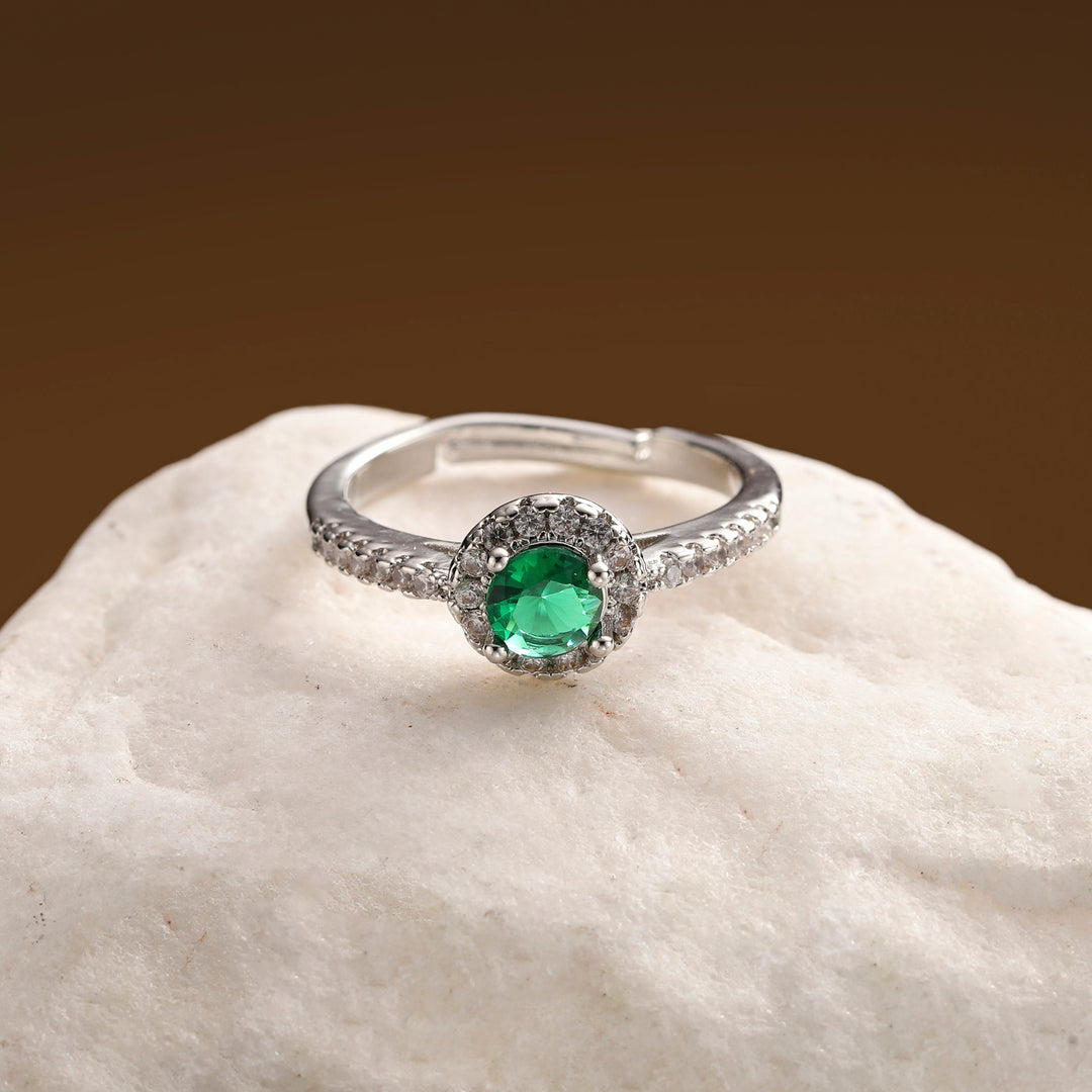 Serenova Halo Ring - Green
