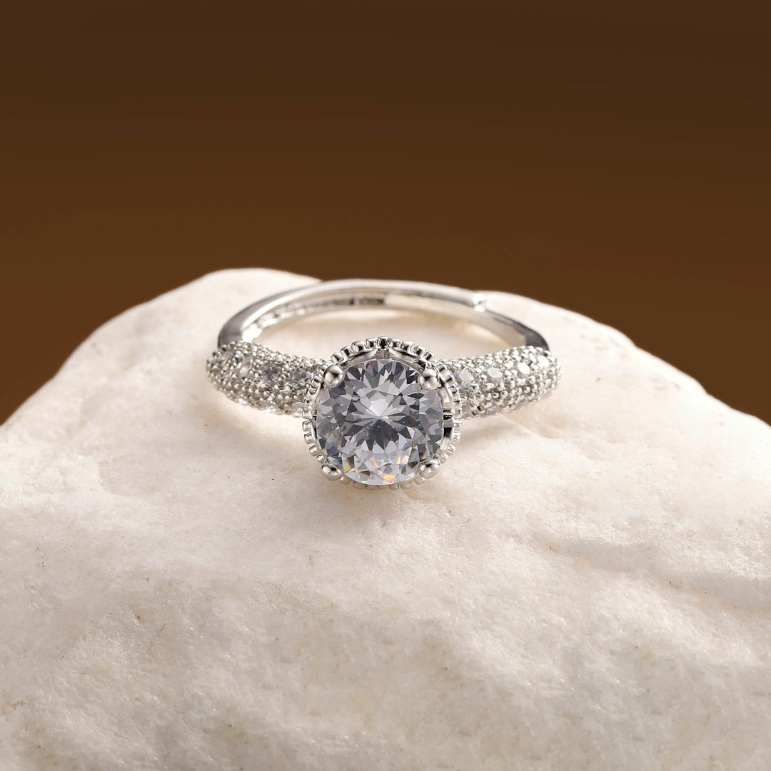 Orlina Radiant Halo Ring