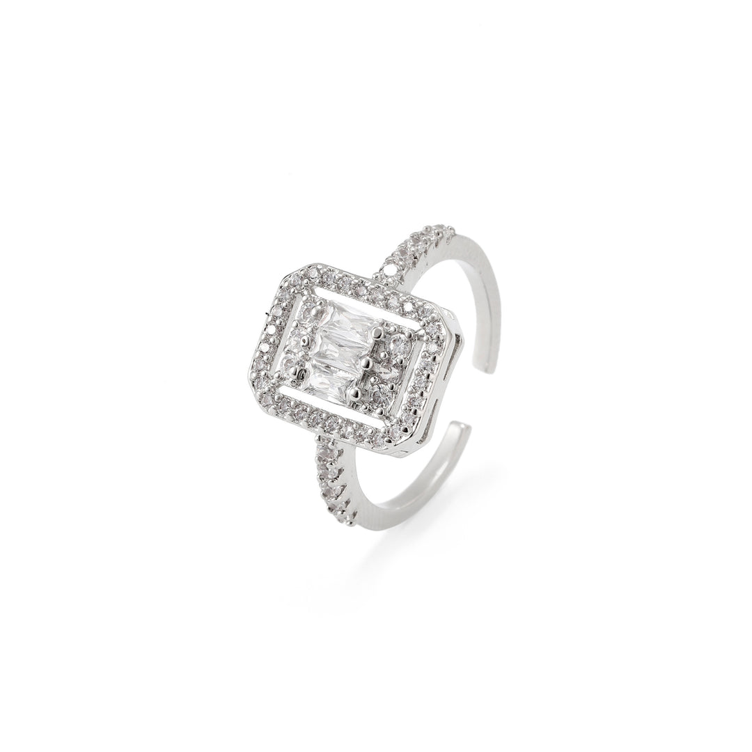 Elvara Luxe Frame Ring