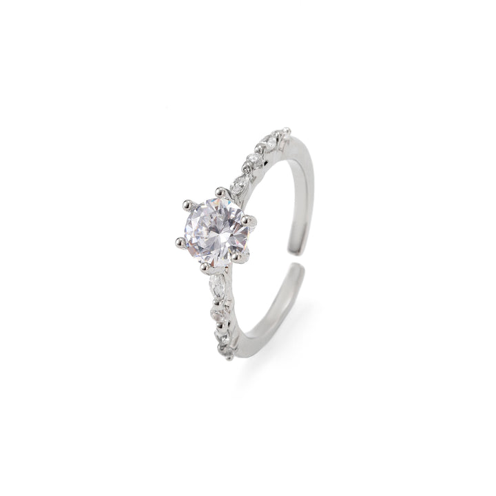Aveline Radiant Solitaire Ring