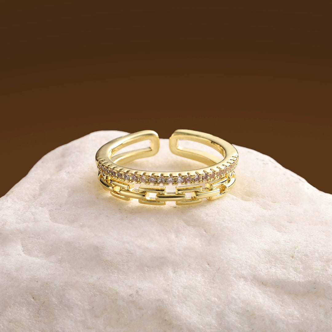 Aurelle Chainline Duo Ring