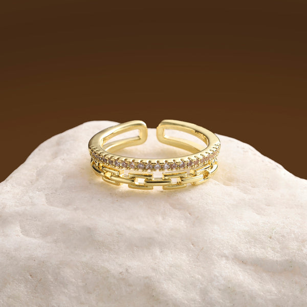 Aurelle Chainline Duo Ring
