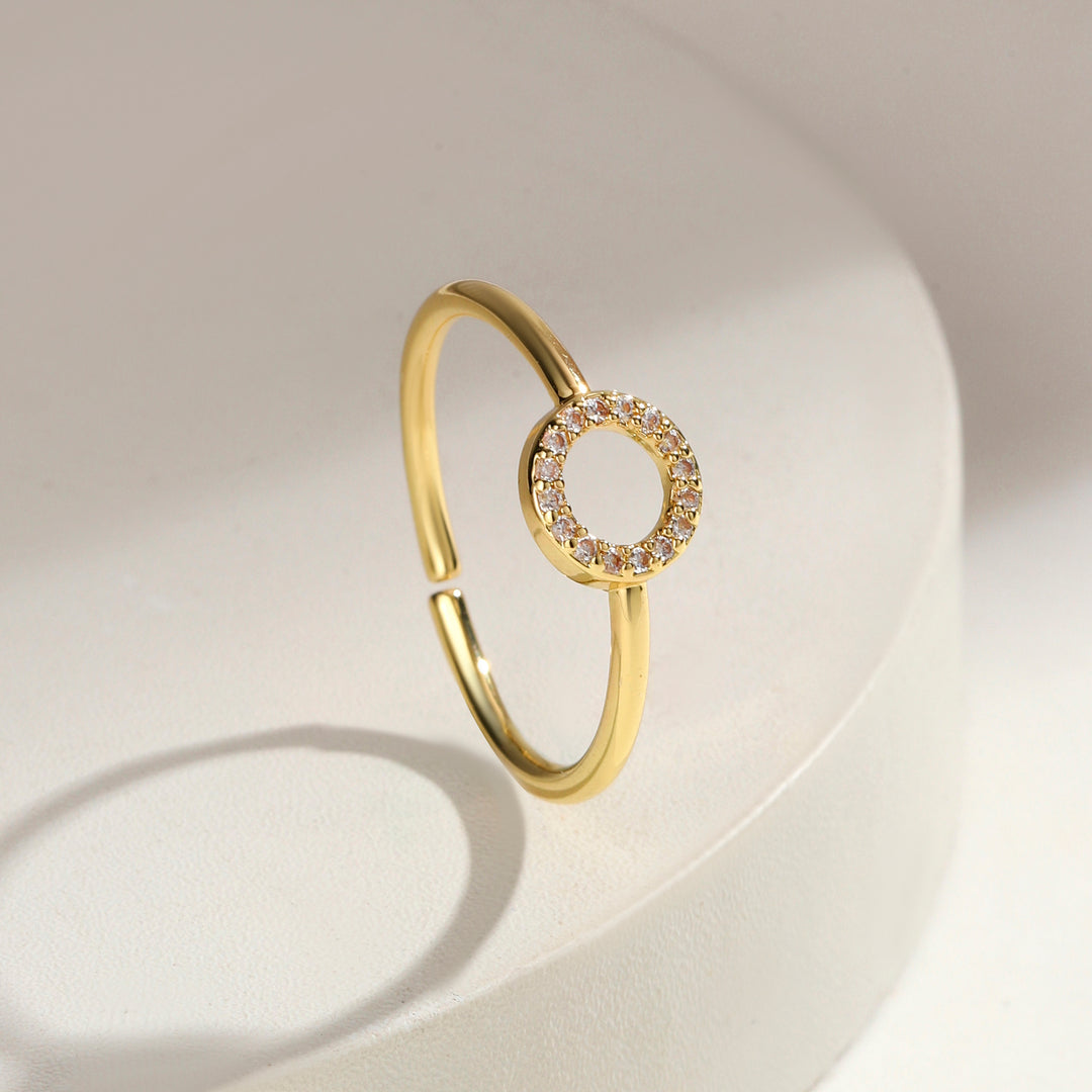 Aurelle Circle Gleam Ring