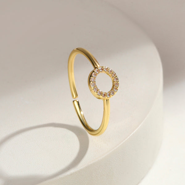 Aurelle Circle Gleam Ring