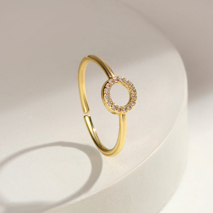 Aurelle Circle Gleam Ring