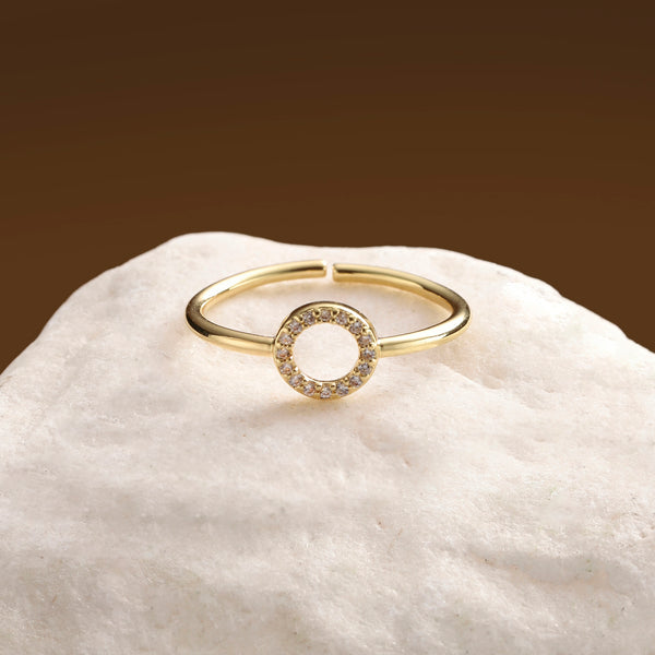 Aurelle Circle Gleam Ring