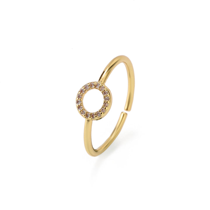 Aurelle Circle Gleam Ring