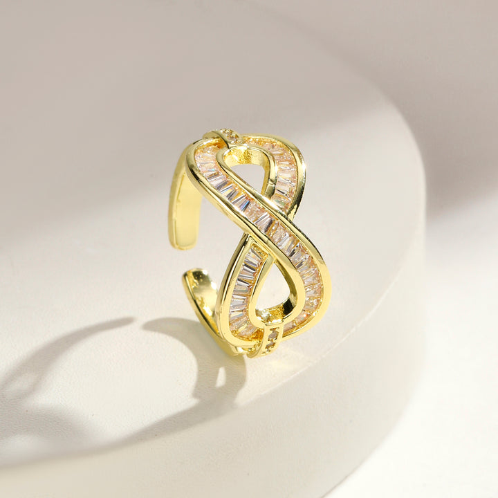Eterna Interlace Infinity Ring