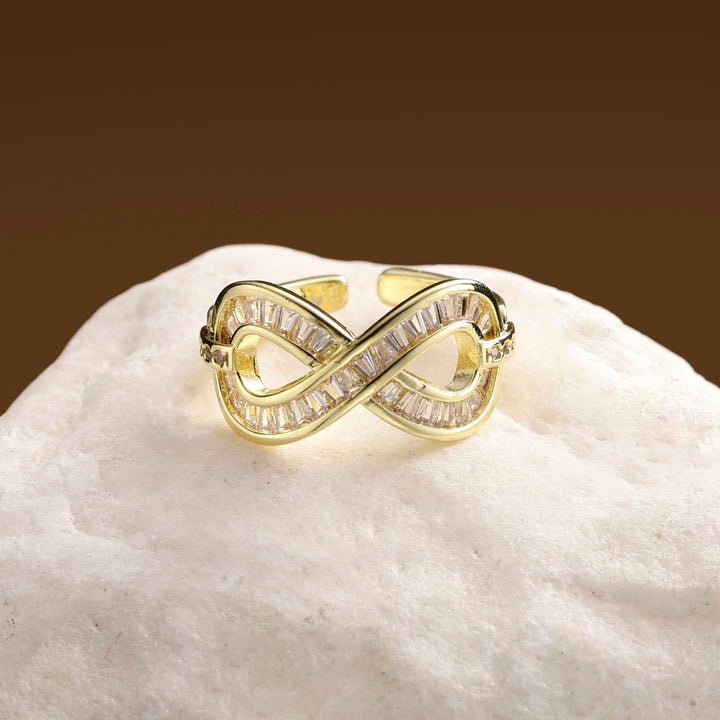 Eterna Interlace Infinity Ring