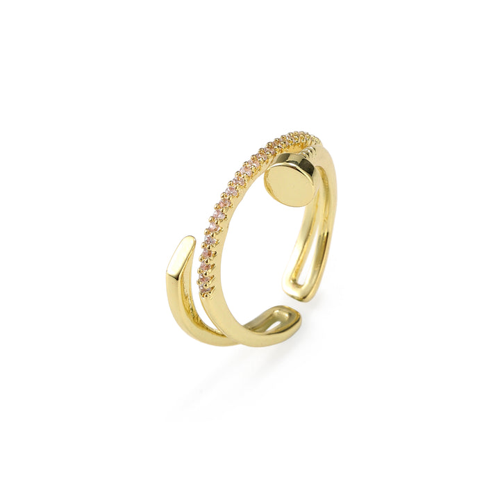 Spiral Nail Spark Ring