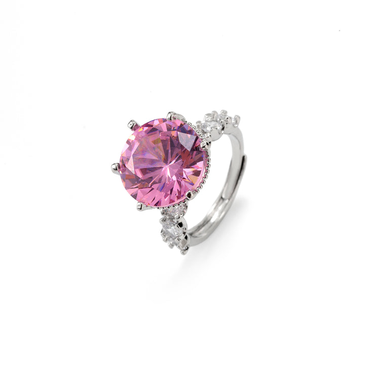 Rosé Radiance Solitaire Ring