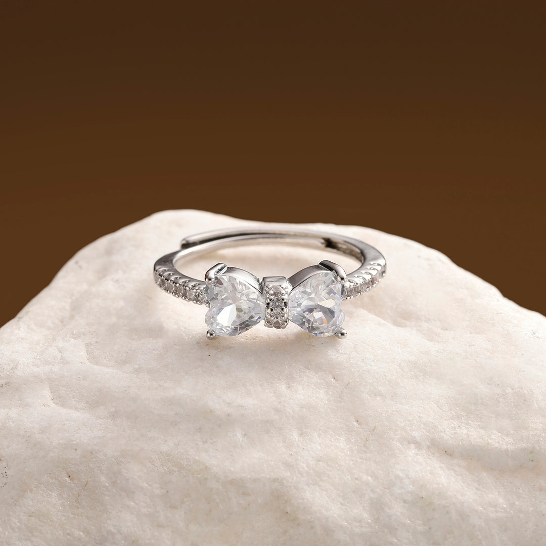Eternal Bow Crystal Ring