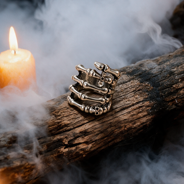 Bonebound Skeleton Ring