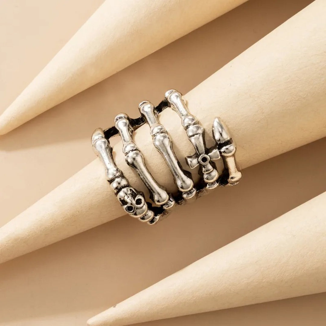 Bonebound Skeleton Ring
